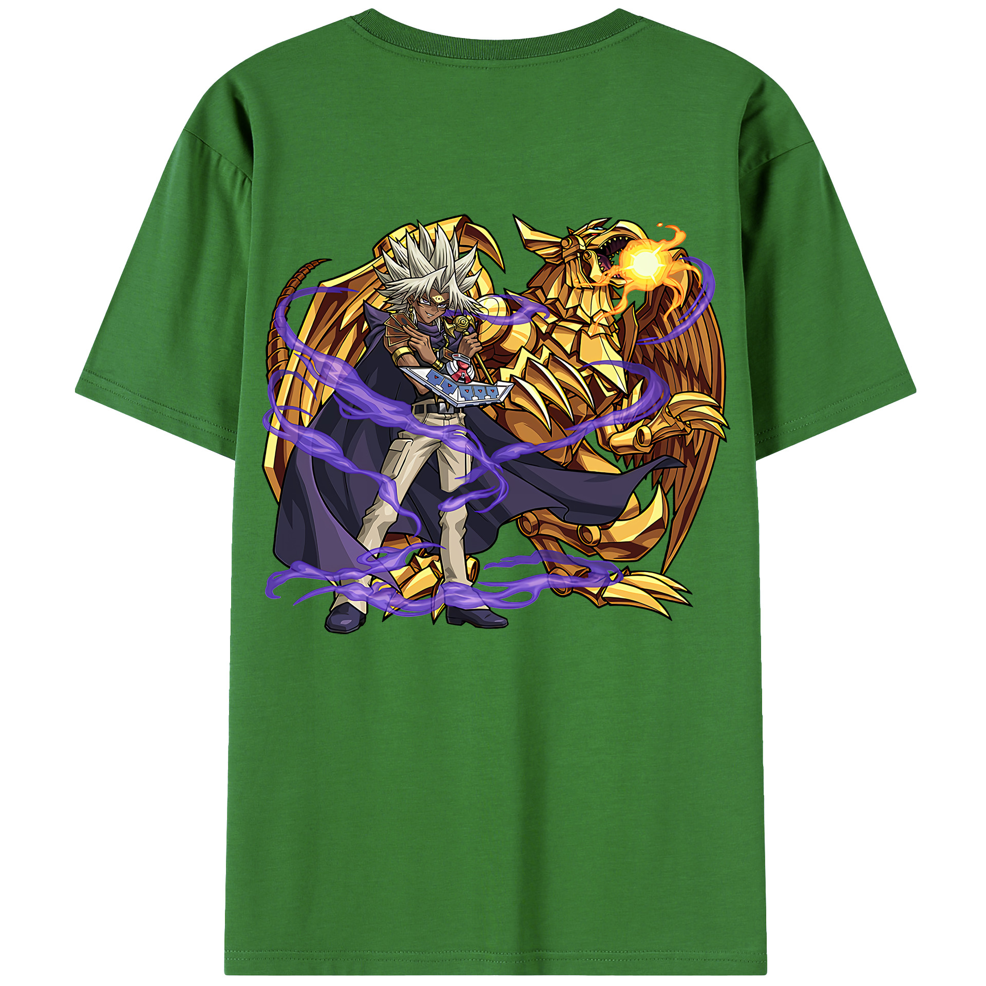 （画像用） 遊☆戯☆王 Yu-Gi-Oh! レディース半袖Tシャツ(バックプリント)